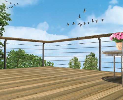 מרפסת בבוקר